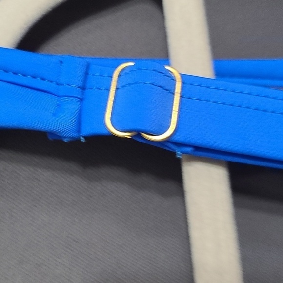 Unbranded Womens Swimsuit/Dress One Piece Royal Blue Underwire Ruched Sz 2X?READ - Picture 7 of 8